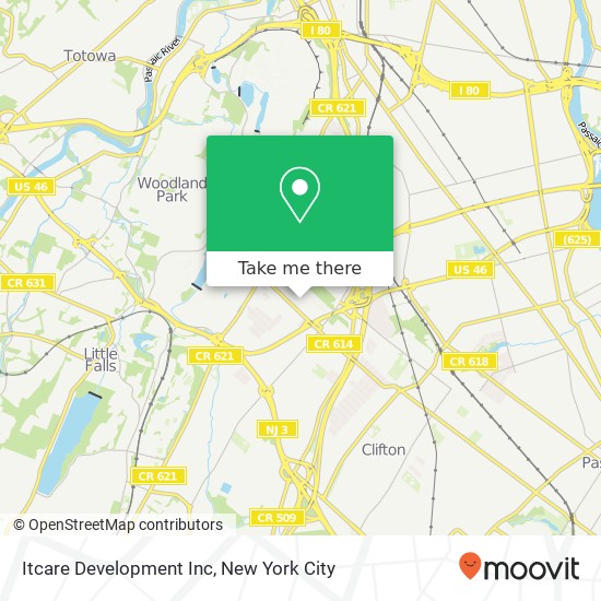 Itcare Development Inc map