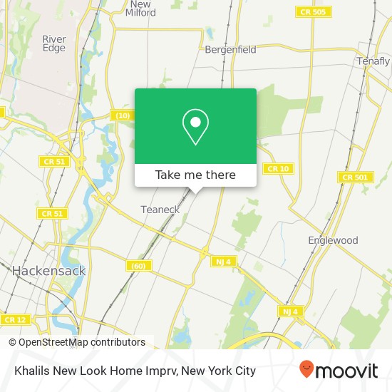 Mapa de Khalils New Look Home Imprv