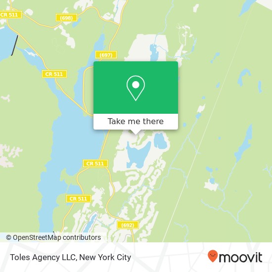 Mapa de Toles Agency LLC