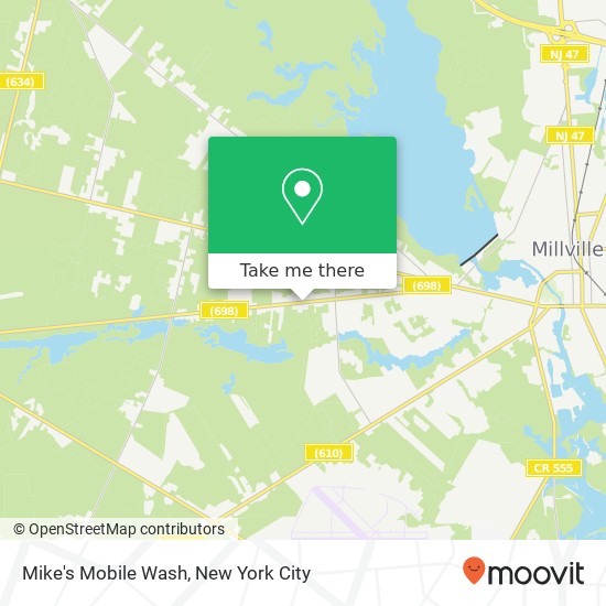 Mike's Mobile Wash map