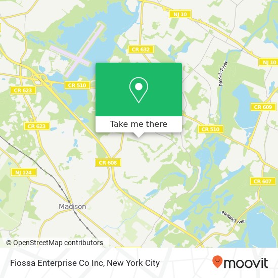 Fiossa Enterprise Co Inc map