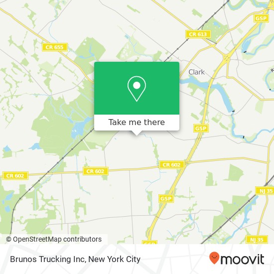 Mapa de Brunos Trucking Inc