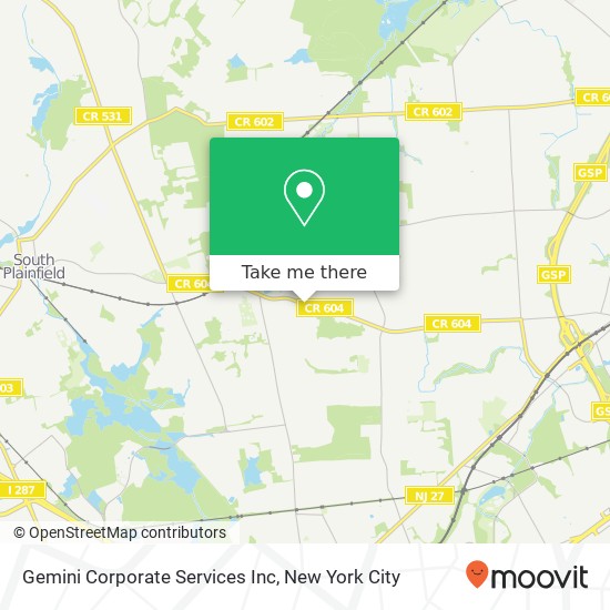 Gemini Corporate Services Inc map