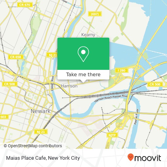 Mapa de Maias Place Cafe