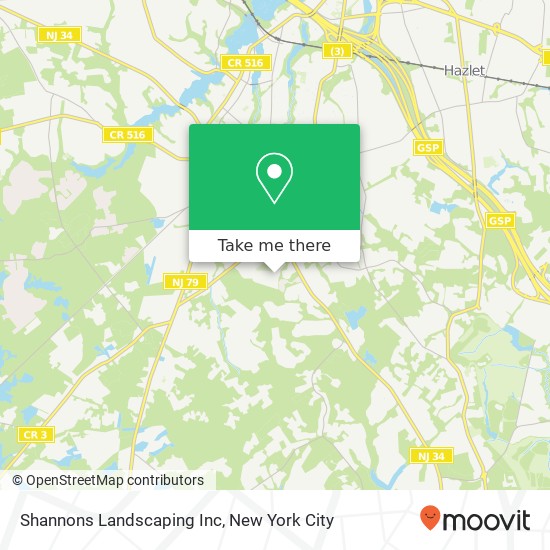 Mapa de Shannons Landscaping Inc