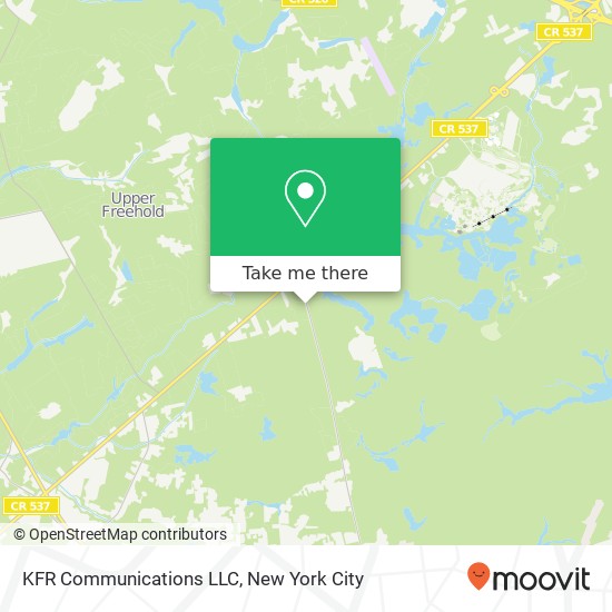 Mapa de KFR Communications LLC