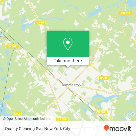 Quality Cleaning Svc map