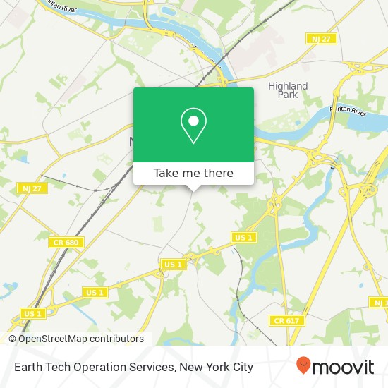 Mapa de Earth Tech Operation Services