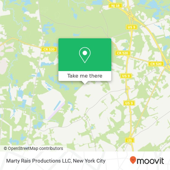 Marty Rais Productions LLC map