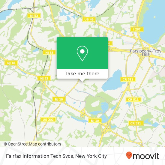 Fairfax Information Tech Svcs map
