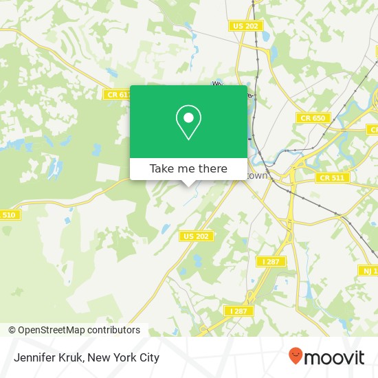 Mapa de Jennifer Kruk