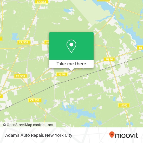 Adam's Auto Repair map