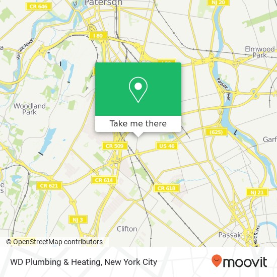 Mapa de WD Plumbing & Heating