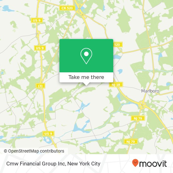 Cmw Financial Group Inc map