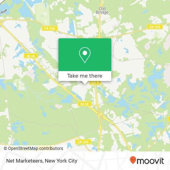 Net Marketeers map