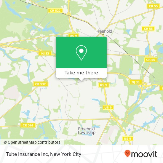 Mapa de Tuite Insurance Inc