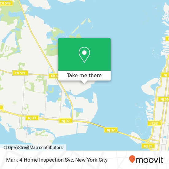 Mapa de Mark 4 Home Inspection Svc