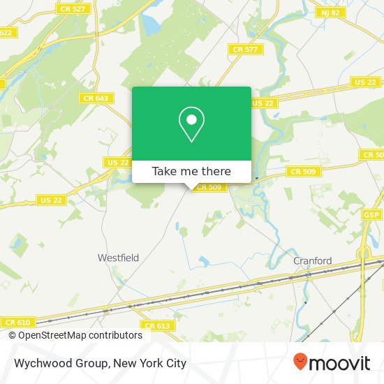 Mapa de Wychwood Group
