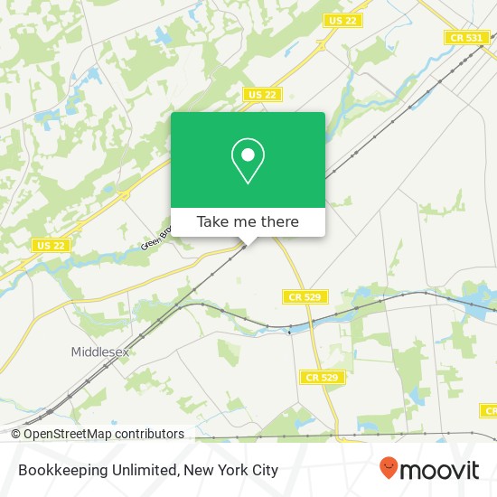 Bookkeeping Unlimited map