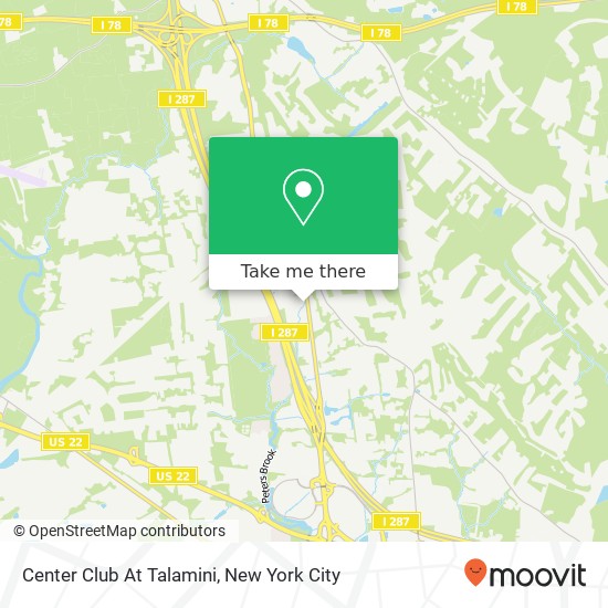 Center Club At Talamini map