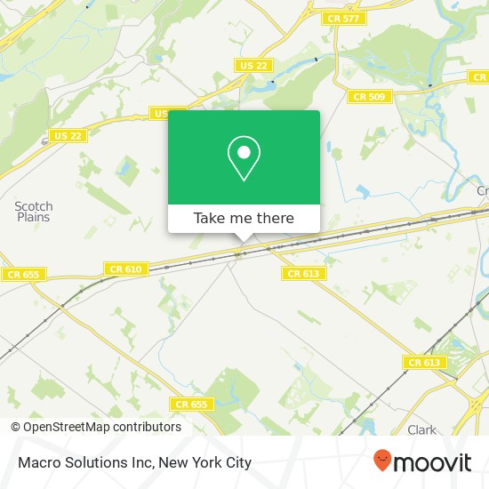 Mapa de Macro Solutions Inc