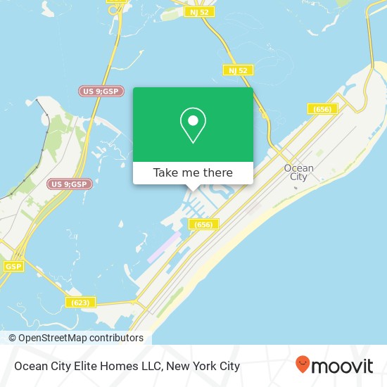Ocean City Elite Homes LLC map