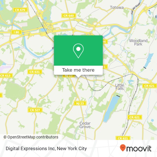 Digital Expressions Inc map