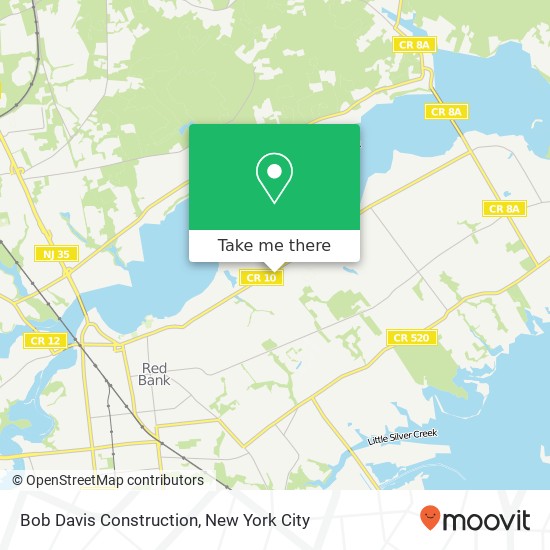 Bob Davis Construction map