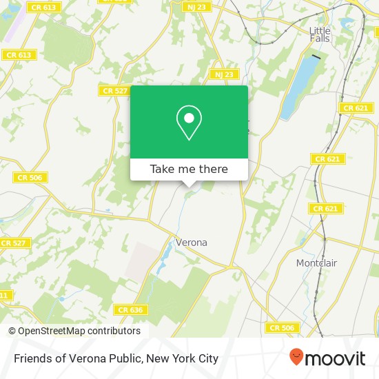 Friends of Verona Public map
