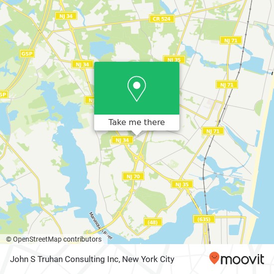 Mapa de John S Truhan Consulting Inc