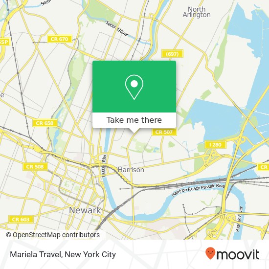 Mariela Travel map