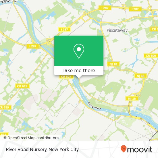 River Road Nursery map
