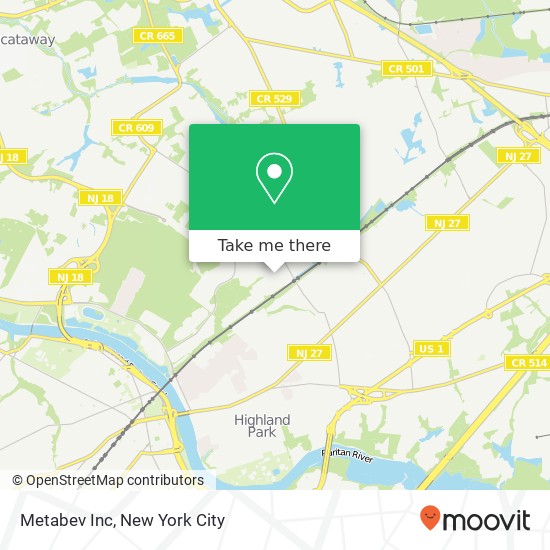 Metabev Inc map