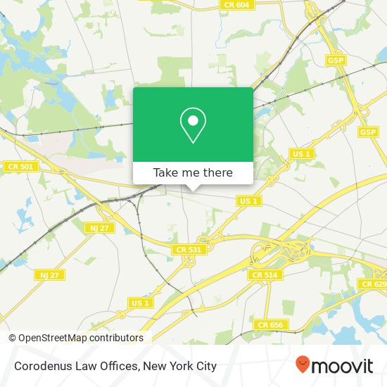 Corodenus Law Offices map