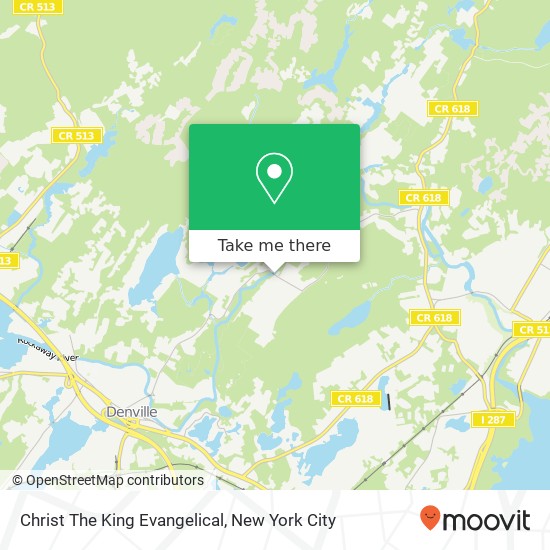 Christ The King Evangelical map