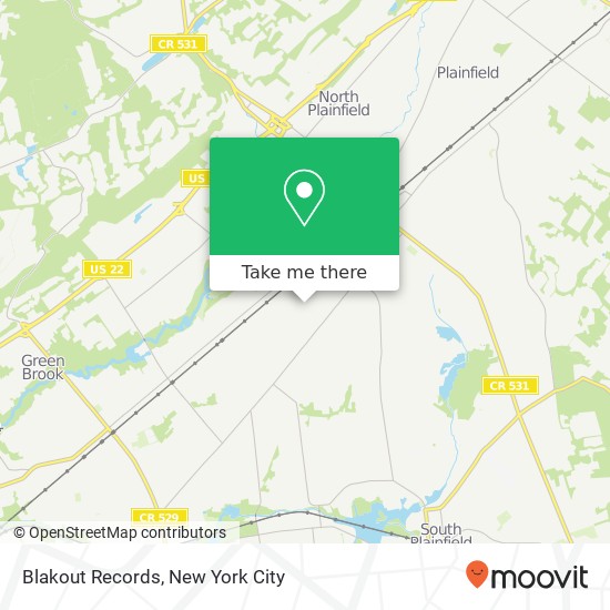 Mapa de Blakout Records
