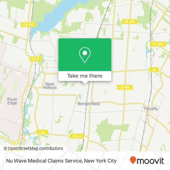 Nu Wave Medical Claims Service map