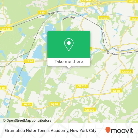 Gramatica Nster Tennis Academy map