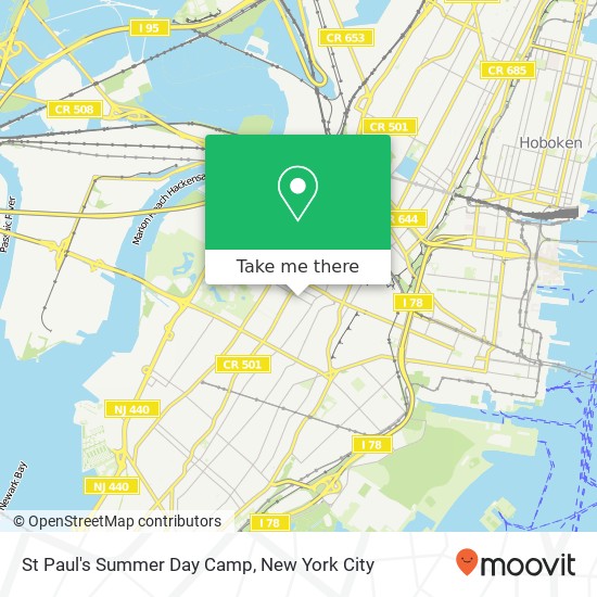 St Paul's Summer Day Camp map