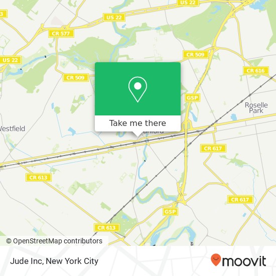 Jude Inc map