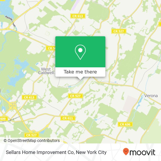 Sellars Home Improvement Co map