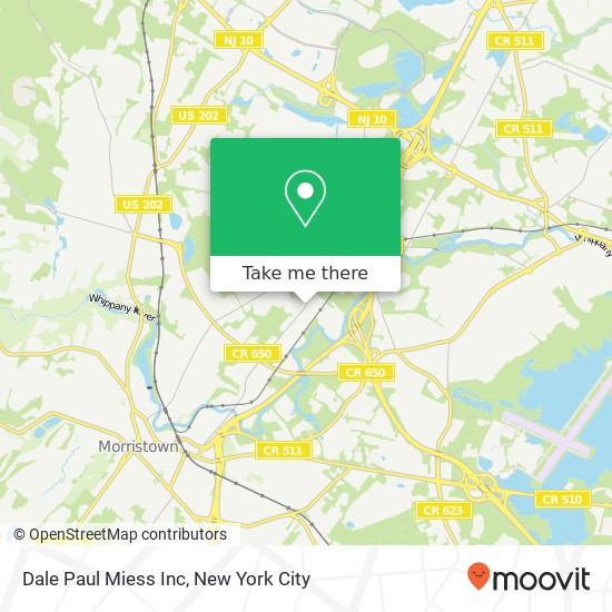 Mapa de Dale Paul Miess Inc