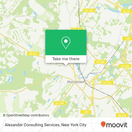 Alexander Consulting Services map