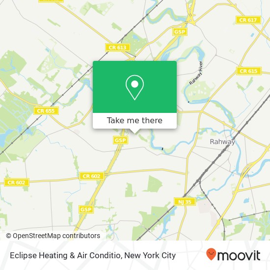 Eclipse Heating & Air Conditio map