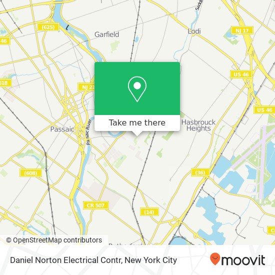 Mapa de Daniel Norton Electrical Contr