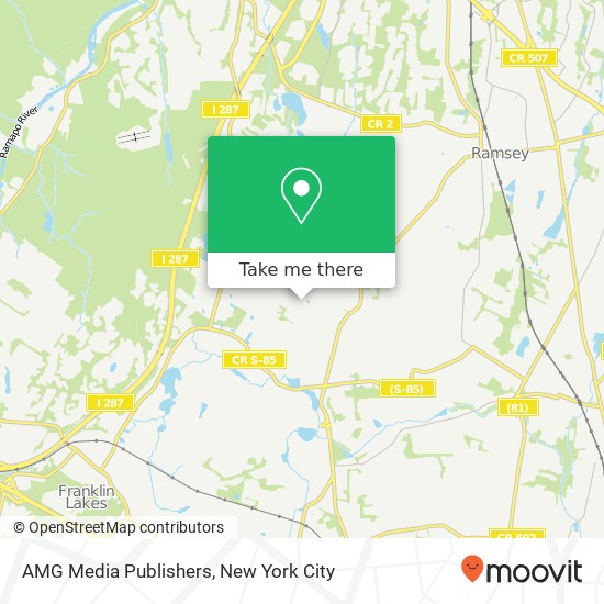 AMG Media Publishers map