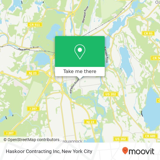 Mapa de Haskoor Contracting Inc