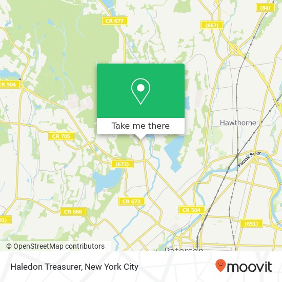 Haledon Treasurer map