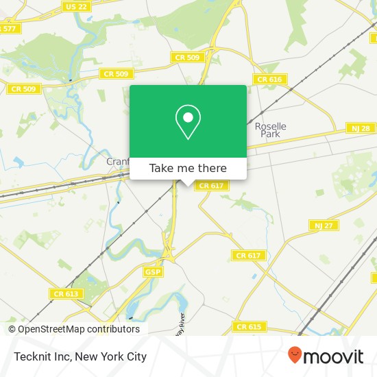 Tecknit Inc map
