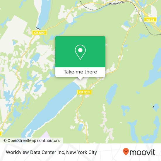 Worldview Data Center Inc map